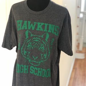 Hawkins middle school T-shirt